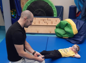 Zajęcia z rehabilitantem