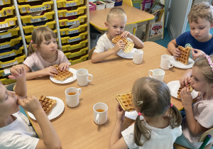 Pyszny podwieczorek.