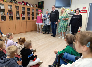 Spotkanie z seniorami w bibliotece