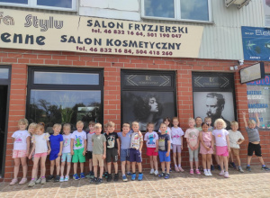 Wizyta w salonie fryzjerskim