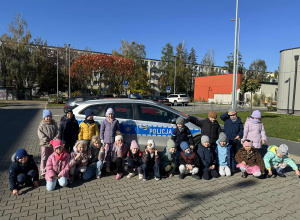 Pani policjantka u nas w przedszkolu