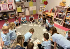 zajęcia warsztatowe w grupie śliwki 4