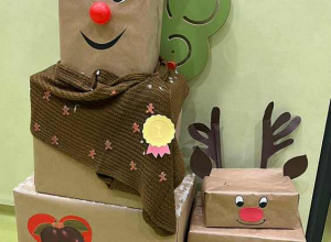 Konkurs plastyczny "Święta, renifery i spółka"