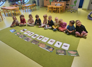 Zajęcia przyrodnicze "Domy i domki zwierząt"