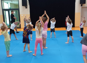 Zajęcia Judo z Klubem Wojownik Skierniewice.